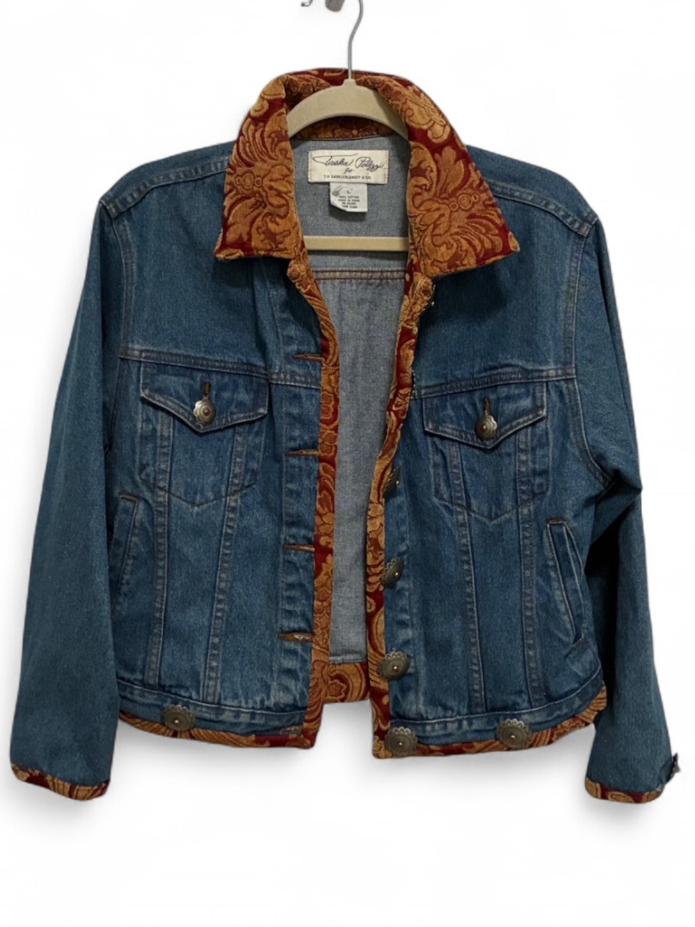 Tasha Polizzi Saddleblanket Western Jean Jacket